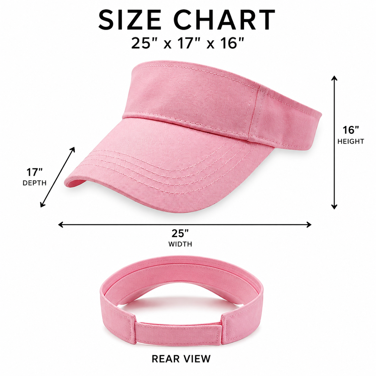 Foldable Women's UV Protection Sun Visor
