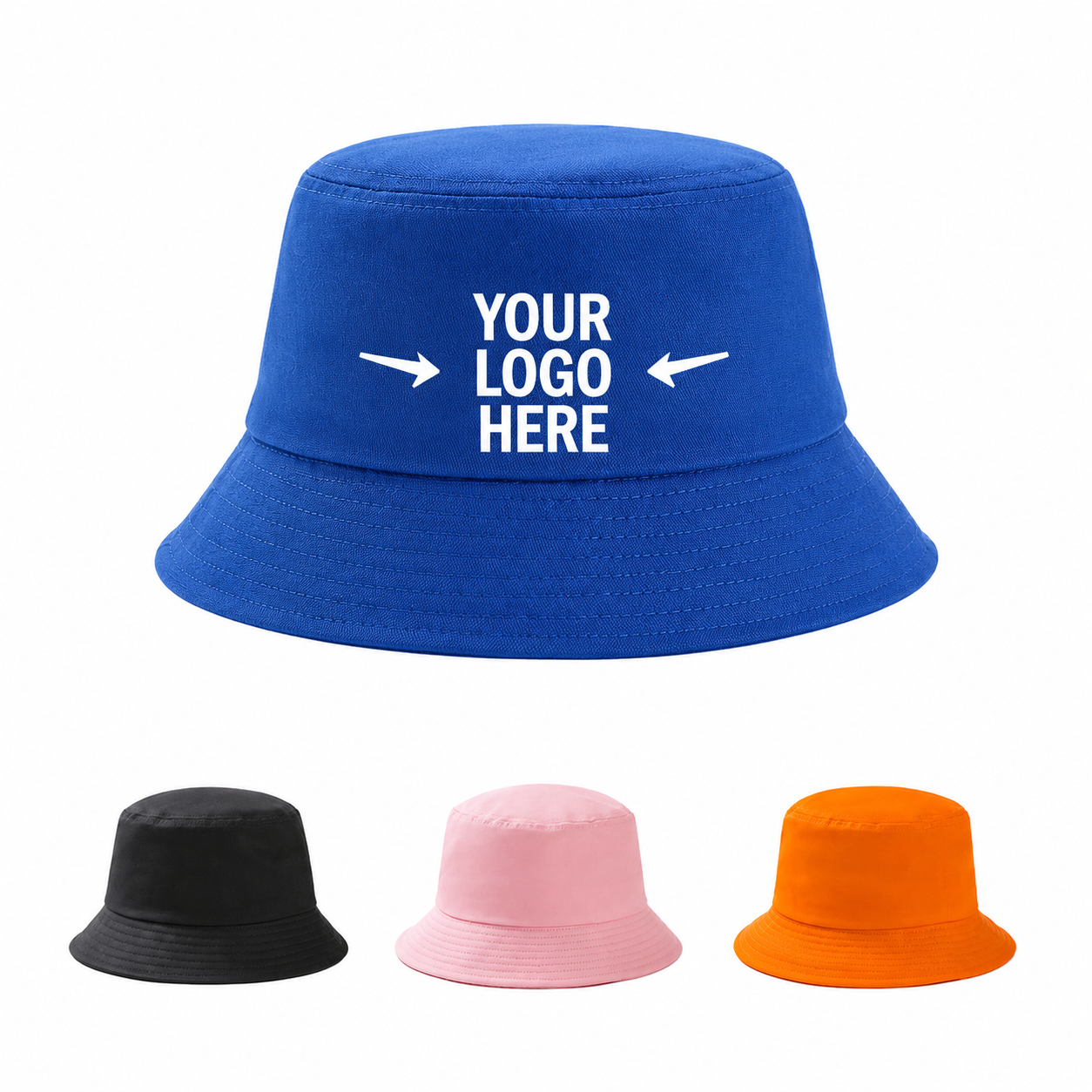 Kids Cotton Bucket Hat - Sun Protection Summer Cap
