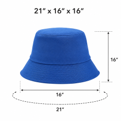 Kids Cotton Bucket Hat - Sun Protection Summer Cap