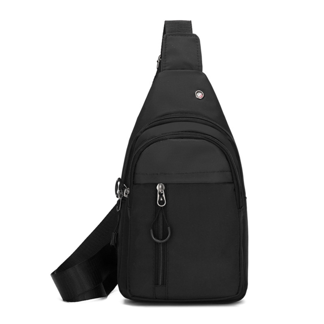 Lightweight Crossbody Sling Backpack With Multi-Compartment Storage