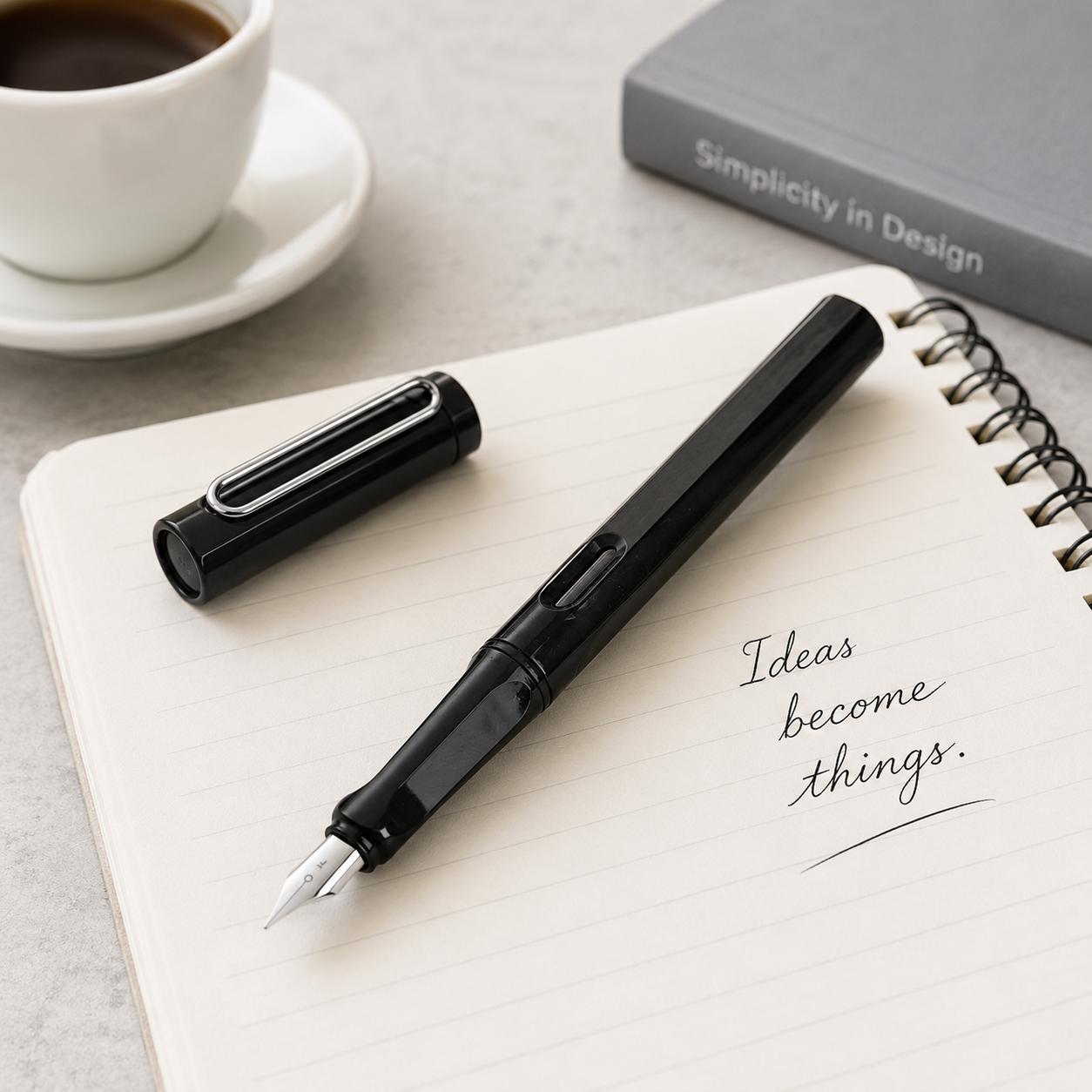 Lightweight Ergonomic Fountain Pen