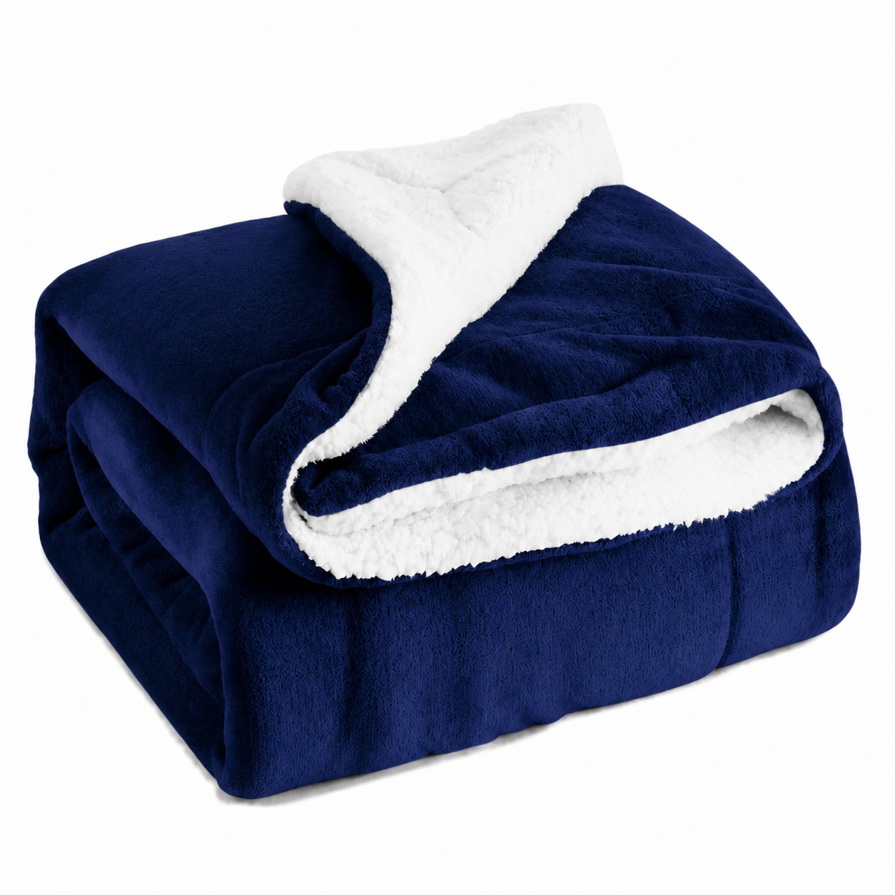 Luxury Lambswool Reversible Double-Layer Thickened Throw Blanket