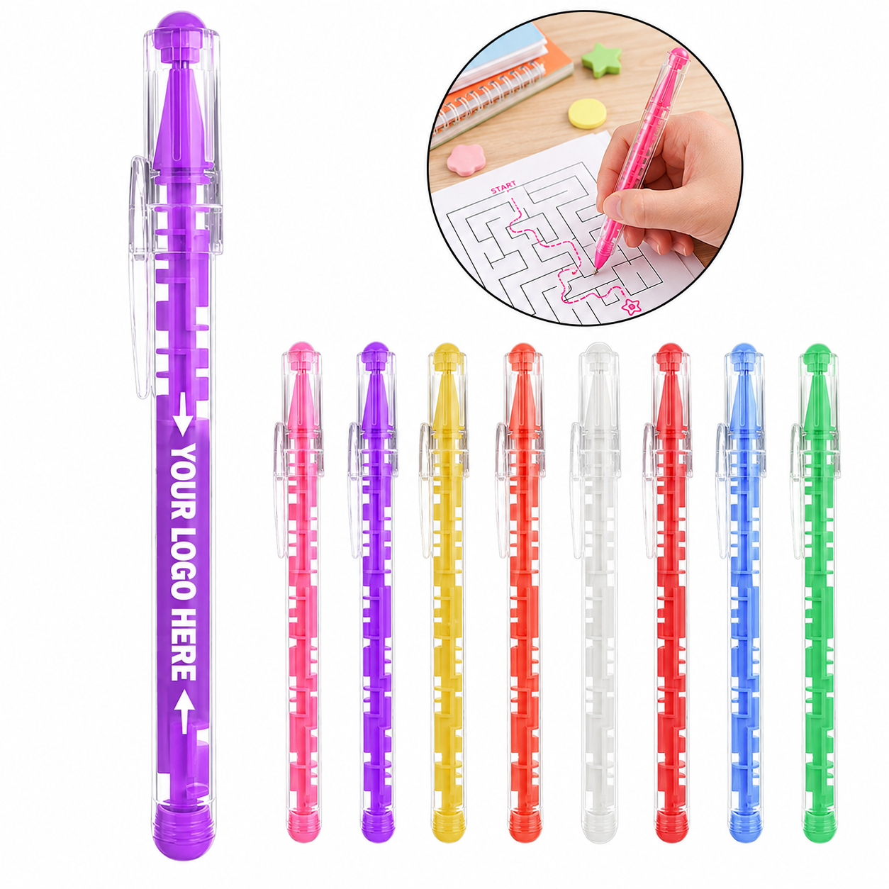 Maze Puzzle Novelty Ballpoint Pen