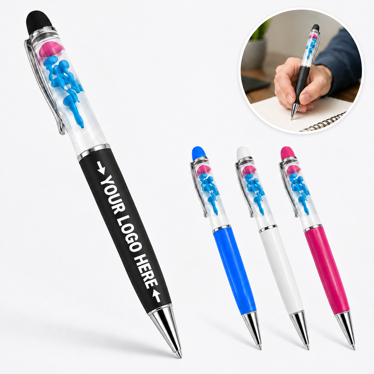 Medical Floating Insert Metal Ballpoint Pen
