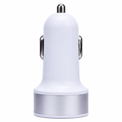 Mini Dual Port USB Car Charger Adapter