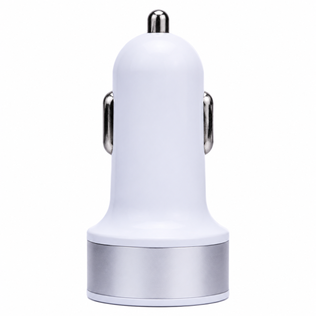Mini Dual Port USB Car Charger Adapter