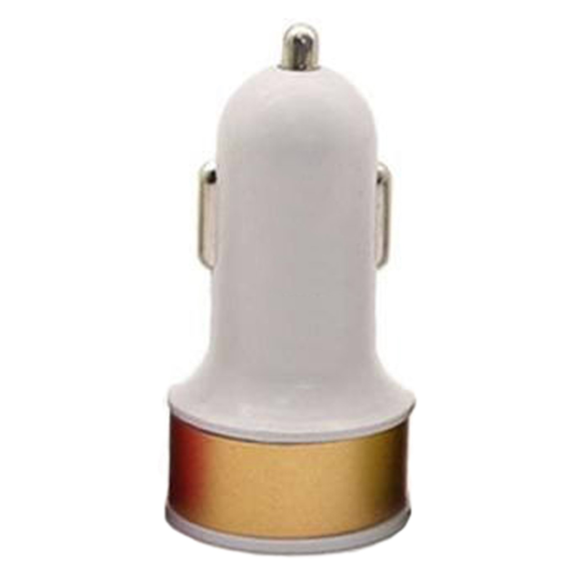 Mini Dual Port USB Car Charger Adapter