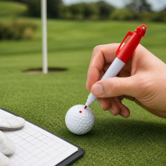 Mini Golf Ball Marking Pen With Clip