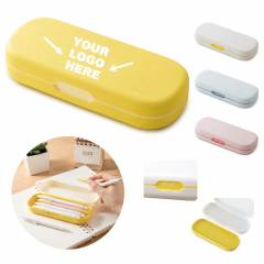 Multifunctional Minimalist Plastic Pencil Case