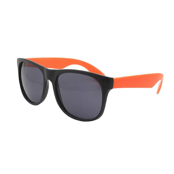 Neon Matte Two-Tone Promotional Sunglasses