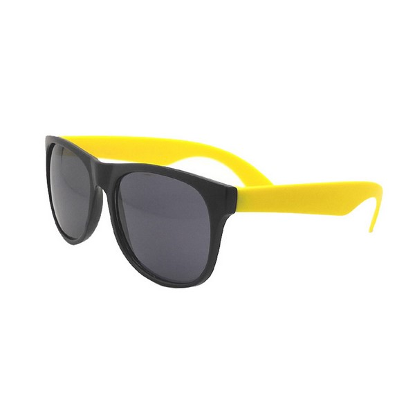 Neon Matte Two-Tone Promotional Sunglasses