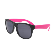 Neon Matte Two-Tone Promotional Sunglasses