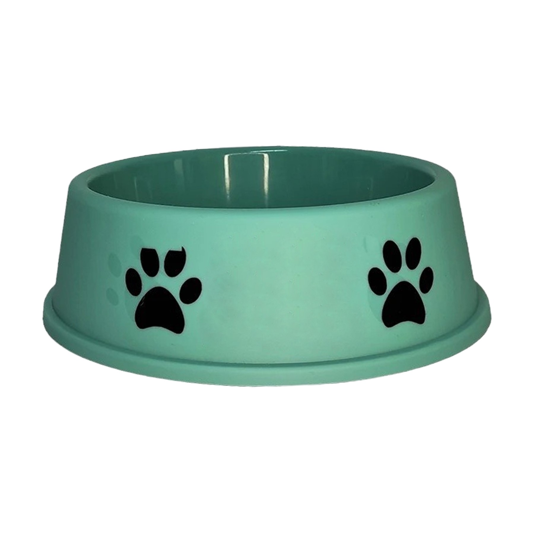 Non-Slip Paw Print Pet Feeding Bowl Set