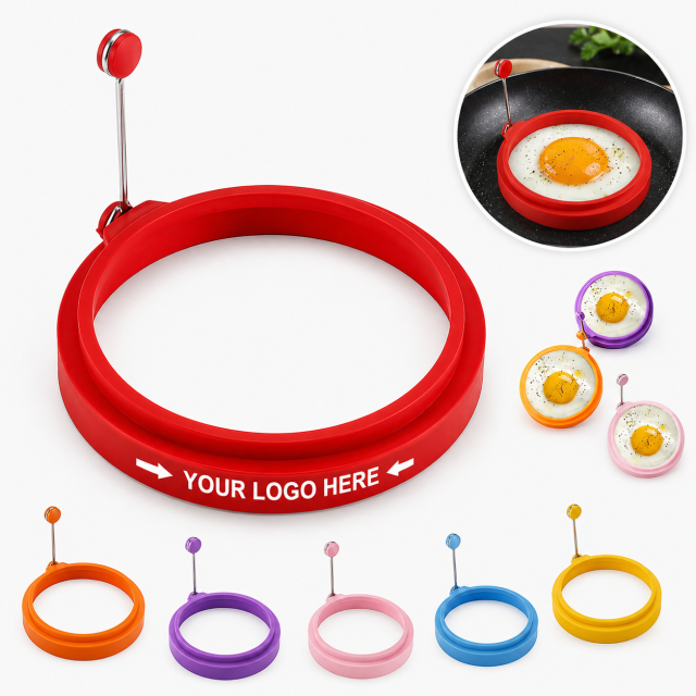 Nonstick Silicone Fried Egg Ring Mold