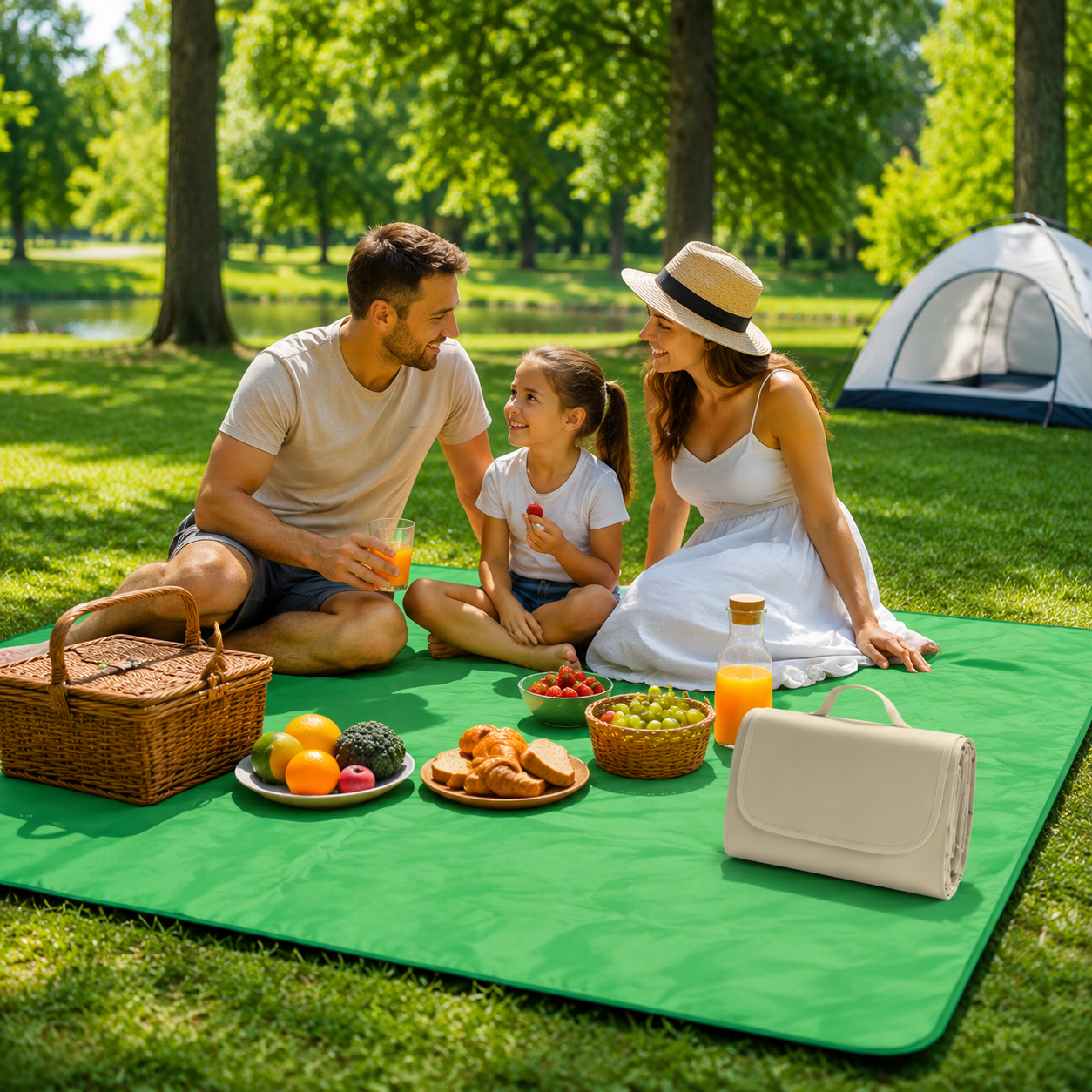 Outdoor Foldable Picnic Blanket Travel Mat