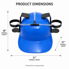 Party Beer Can Holder Drinking Hat