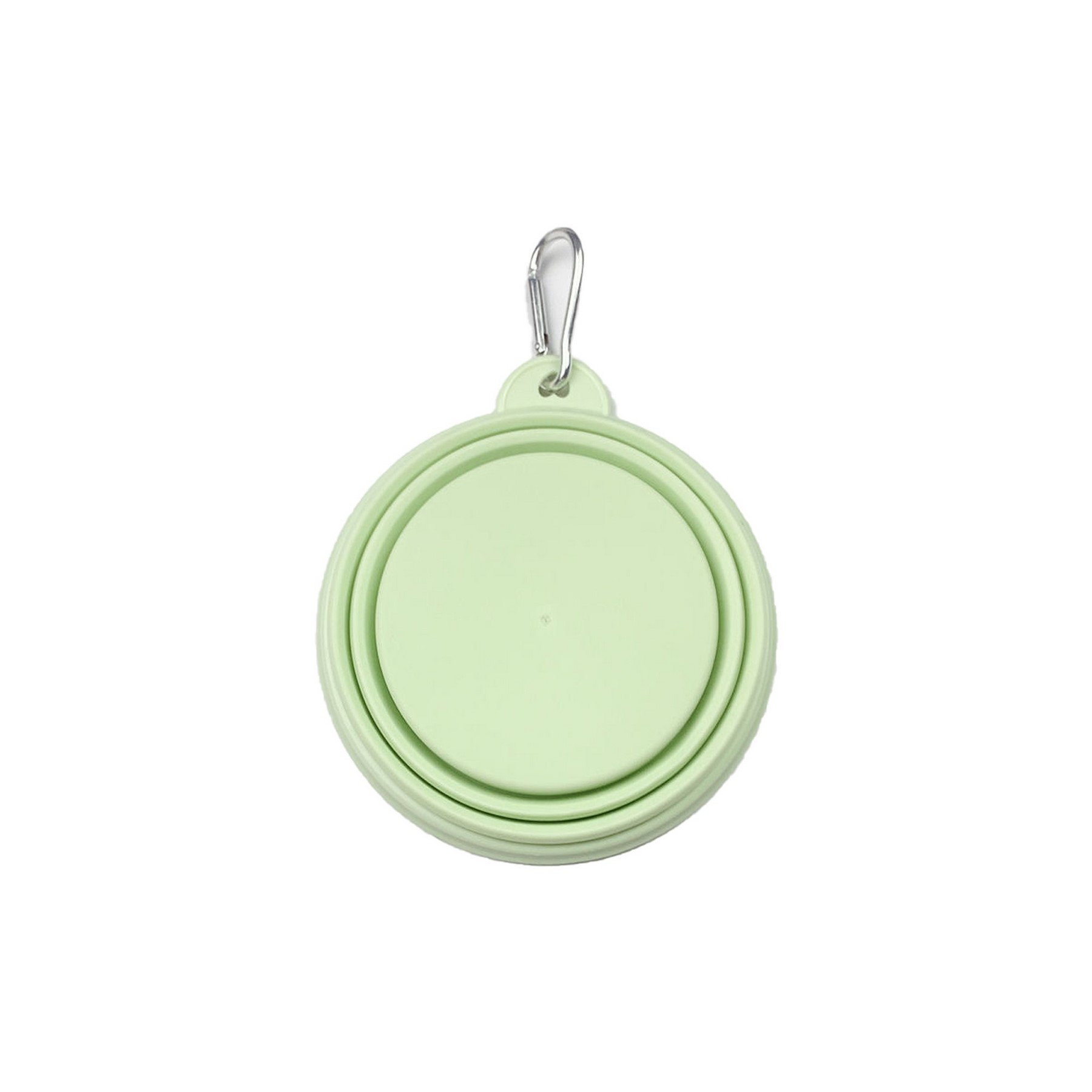 Pastel Foldable Silicone Pet Travel Bowls Set