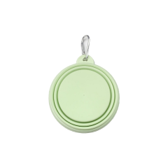 Pastel Foldable Silicone Pet Travel Bowls Set