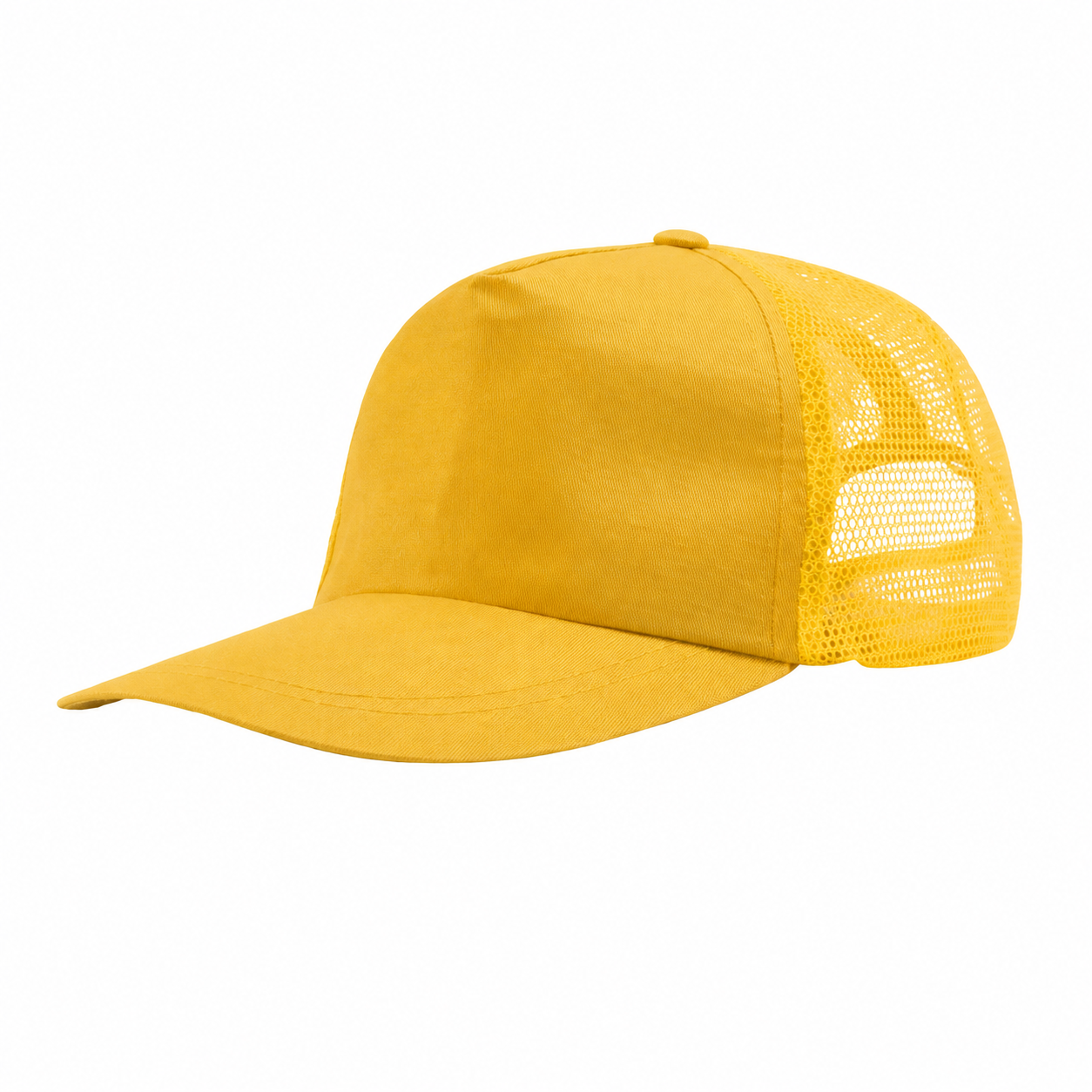 Polyester Trucker Cap - Mesh Breathable Snapback Hat