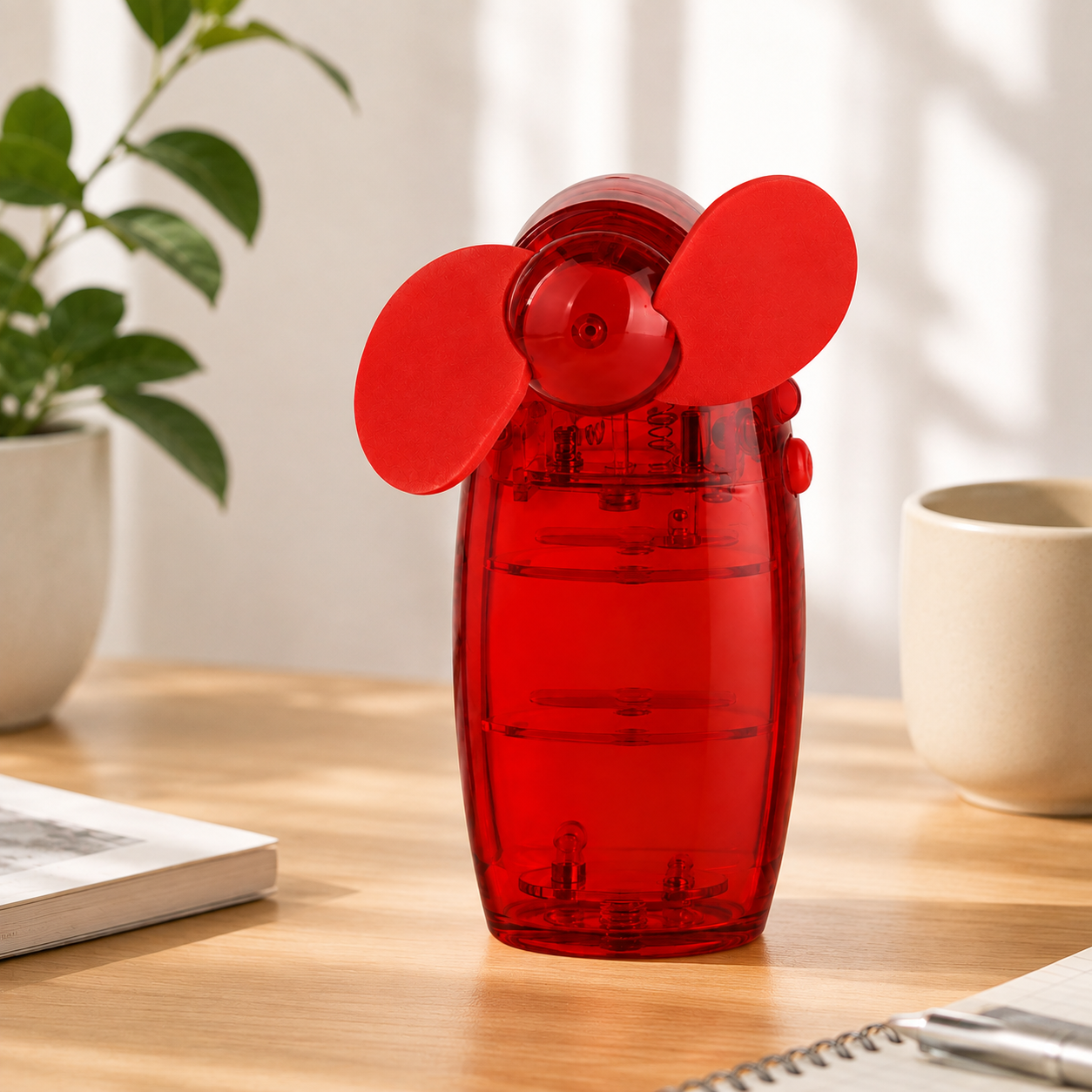 Portable Mini Handheld Fan With Flexible Blades