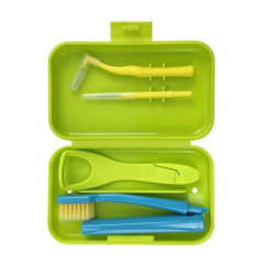 Portable Orthodontic Cleaning Travel Kit With Storage Case