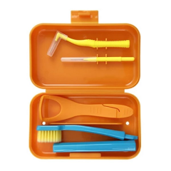 Portable Orthodontic Cleaning Travel Kit With Storage Case