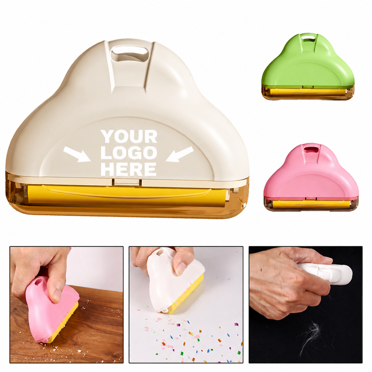 Portable Washable Reusable Lint Roller Set