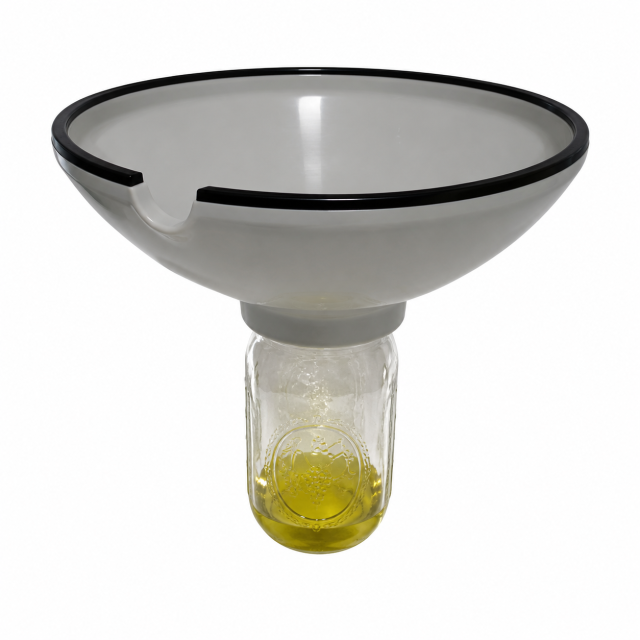 Premium ABS Silicone Grease Drainage Strainer Bowl
