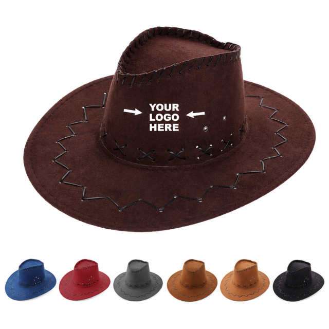 Premium Suede Western Cowboy Hat