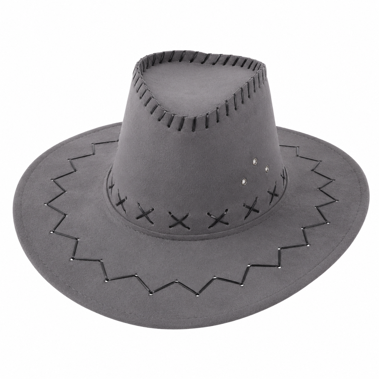 Premium Suede Western Cowboy Hat