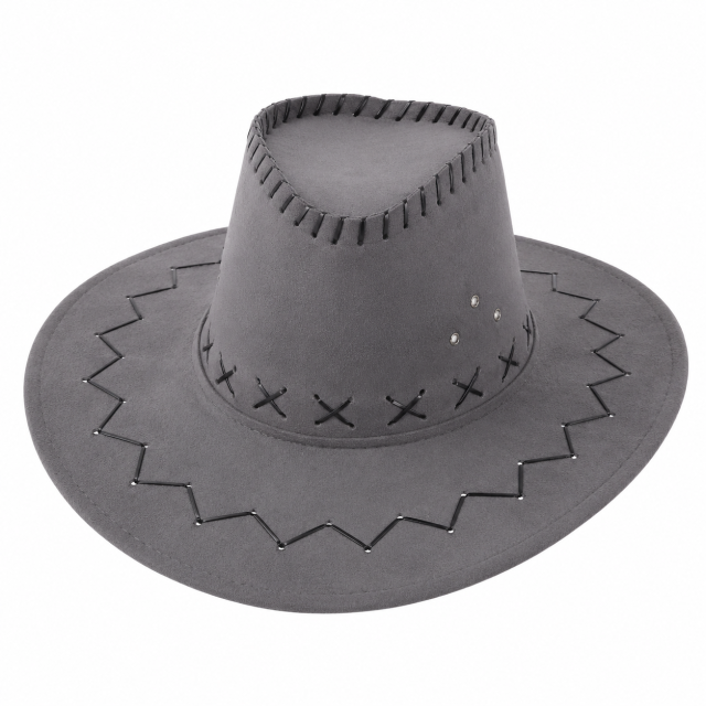 Premium Suede Western Cowboy Hat