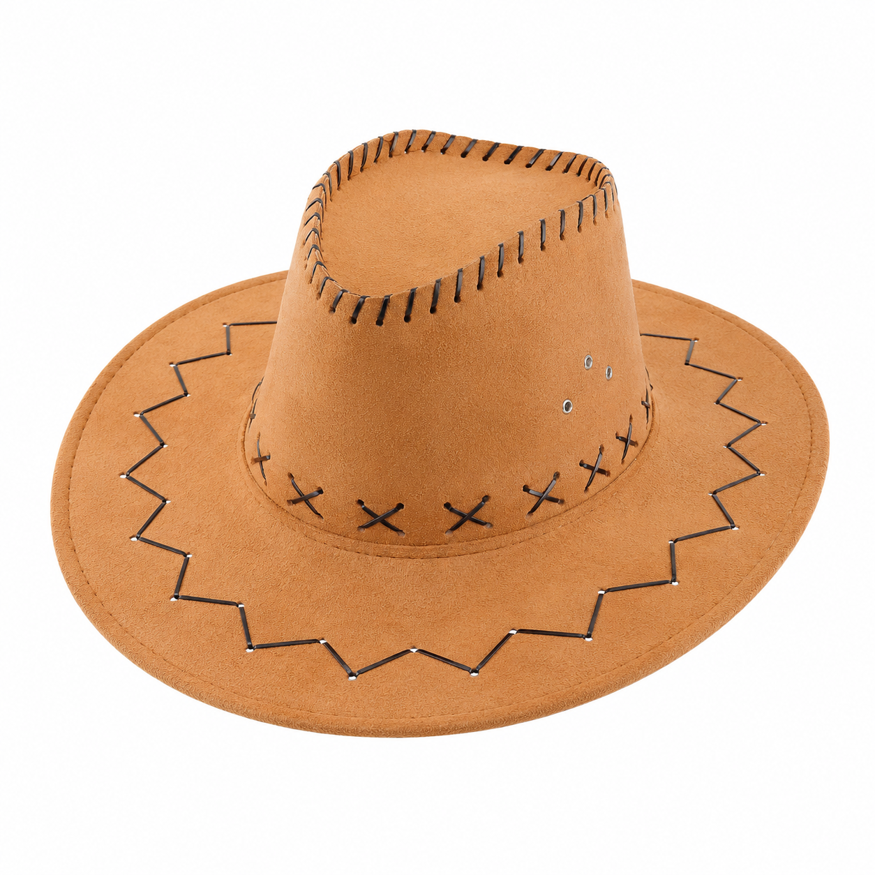 Premium Suede Western Cowboy Hat