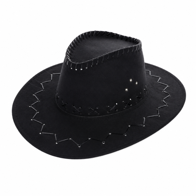 Premium Suede Western Cowboy Hat