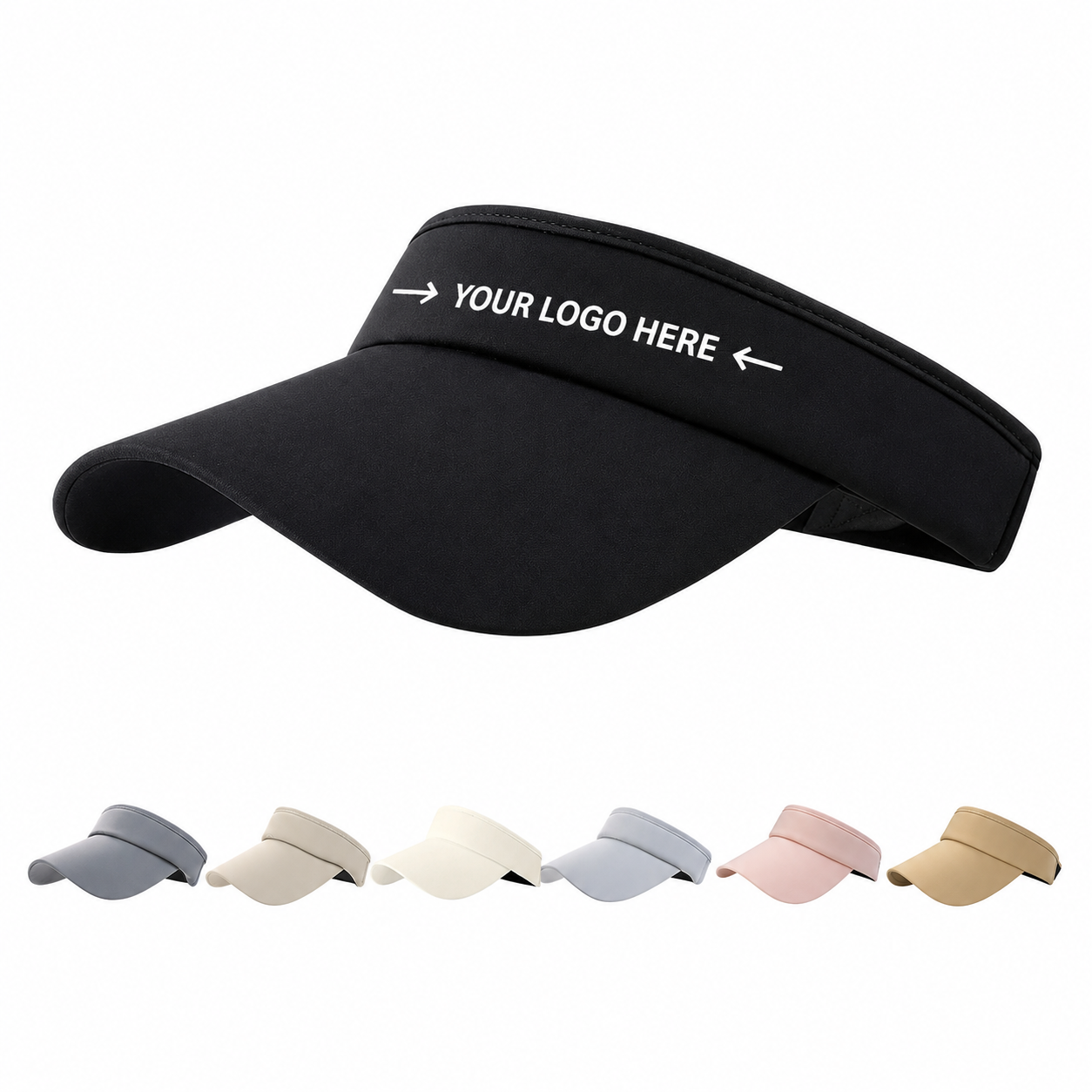 Quick-Dry Ice Silk Sports UV Sun Protection Visor Hat