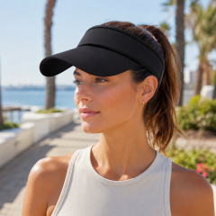 Quick-Dry Ice Silk Sports UV Sun Protection Visor Hat