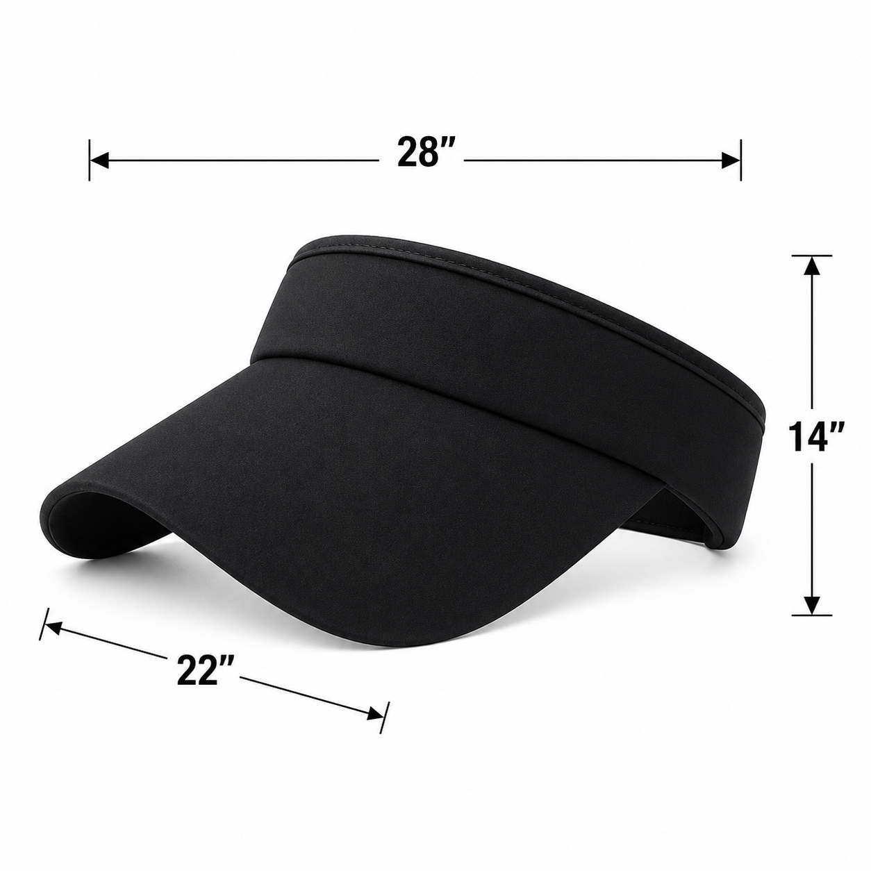 Quick-Dry Ice Silk Sports UV Sun Protection Visor Hat