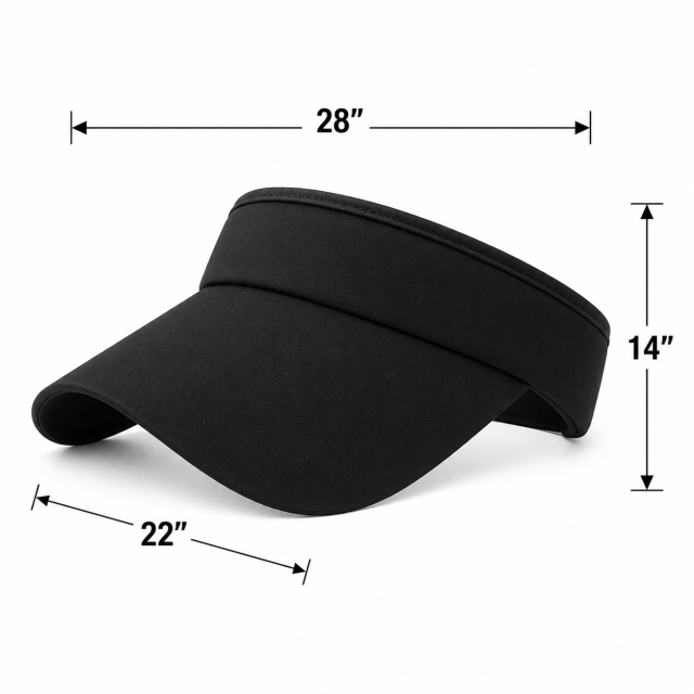 Quick-Dry Ice Silk Sports UV Sun Protection Visor Hat