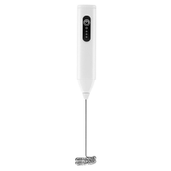 Rechargeable Electric Milk Frother Handheld Mixer