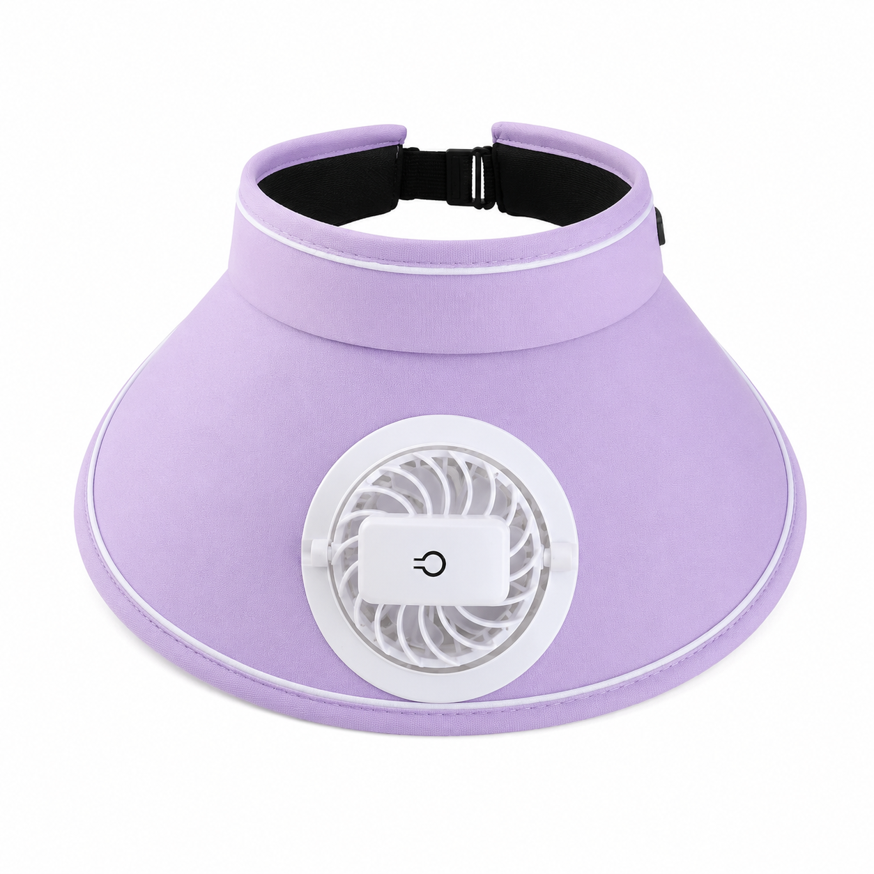 Rechargeable Fan Straw Sun Visor Hat