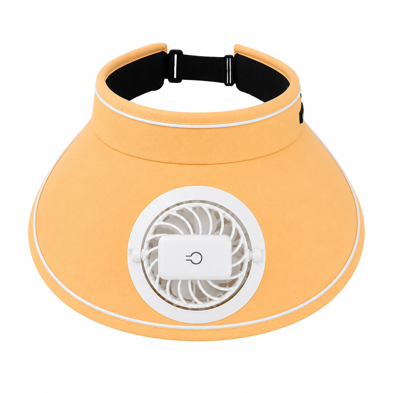 Rechargeable Fan Straw Sun Visor Hat