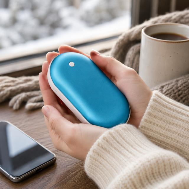 Rechargeable Hand Warmer Power Bank