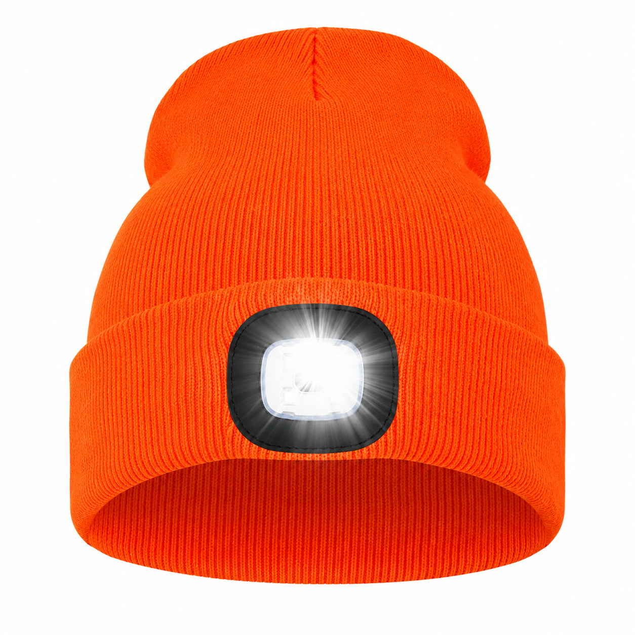 Rechargeable LED Knit Beanie Cap