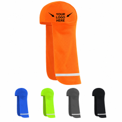 Reflective Long-Tail Cycling Safety Cap