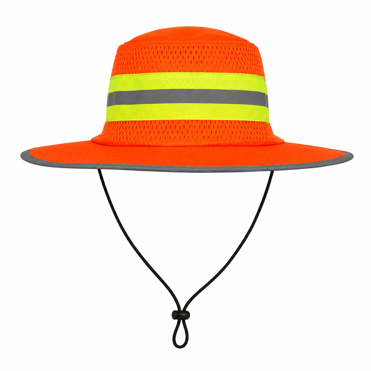 Reflective Strip Sunshade Bucket Hat