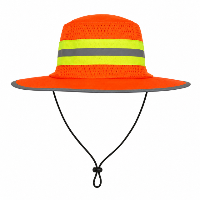 Reflective Strip Sunshade Bucket Hat