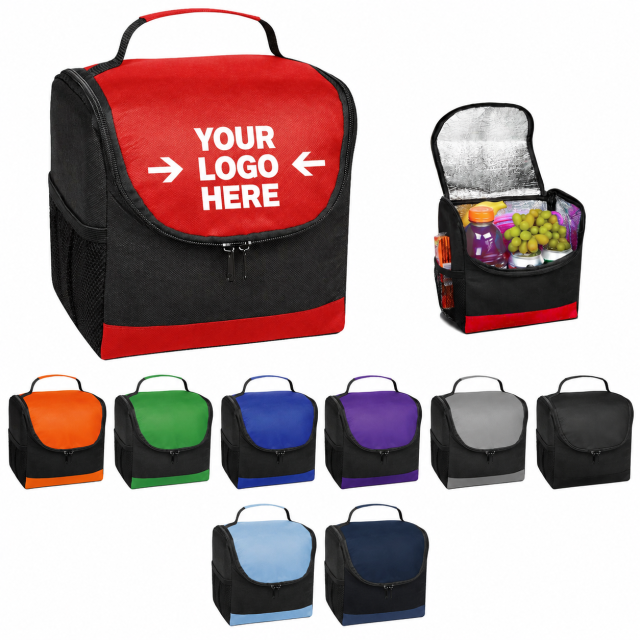 Reusable Non Woven Insulated Lunch Cooler Bag