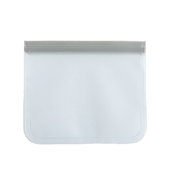 Reusable PEVA Zip Closure Food Storage Bag