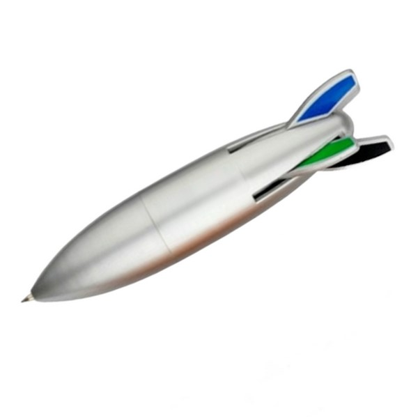 Rocket Design 4-Color Ballpoint Pen