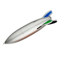 Rocket Design 4-Color Ballpoint Pen