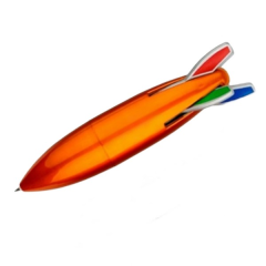 Rocket Design 4-Color Ballpoint Pen